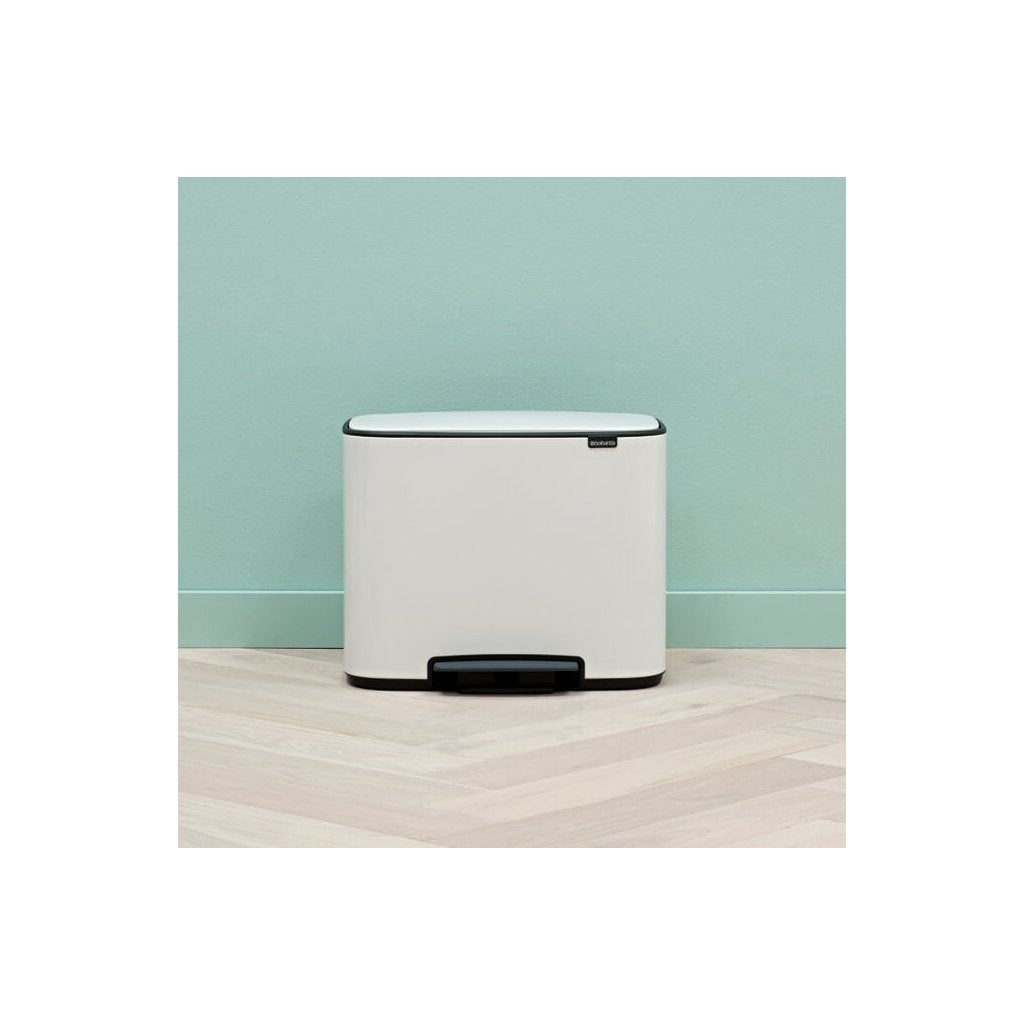 Brabantia Pedalhink BO 3 x 11 l, vit