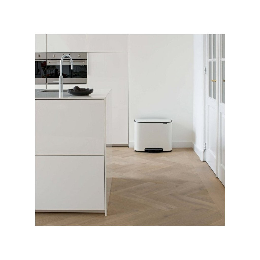 Brabantia Pedalhink BO 3 x 11 l, vit