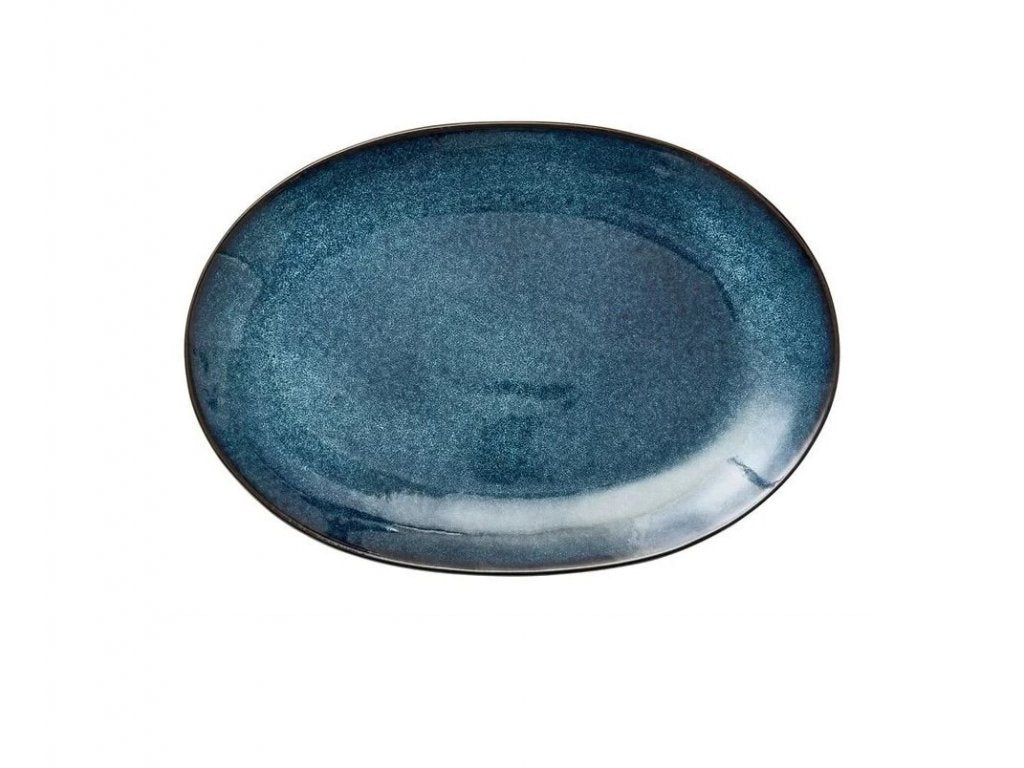 Bitz Serveringsskål 36 x 25 cm, svart/mörkblå