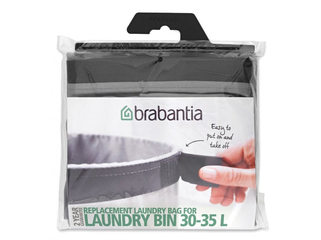 Brabantia Reservtvättväska till BO tvättkorg 30-35 l, grå