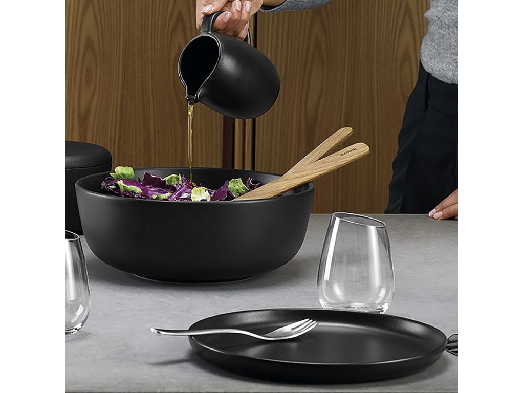 Eva Solo Frukosttallrik NORDIC KITCHEN 21 cm, svart, stengods