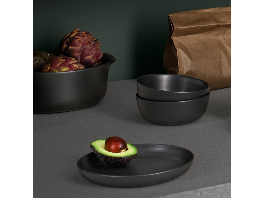 Eva Solo Desserttallrik NORDIC KITCHEN 17 cm, svart, stengods