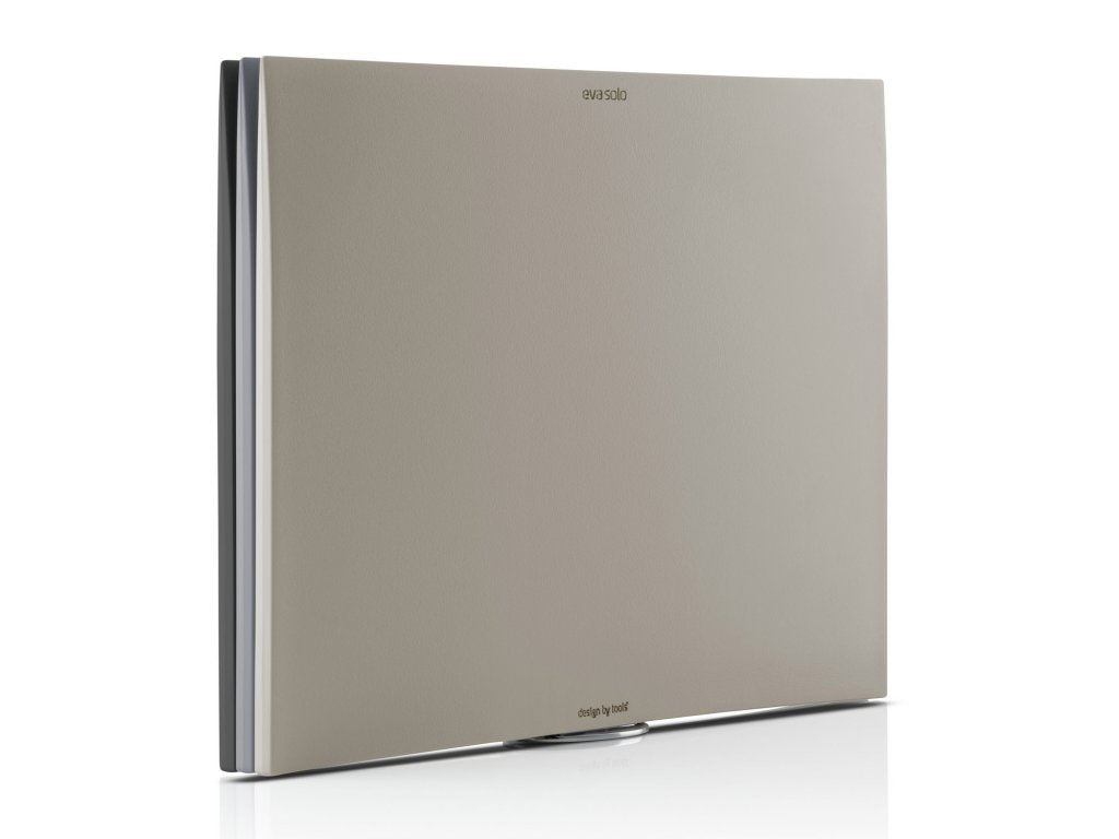 Eva Solo Skärbräda, set i 3 delar, med ställning, grå, plast