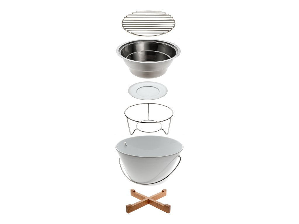 Eva Solo Bordskolgrill, vit