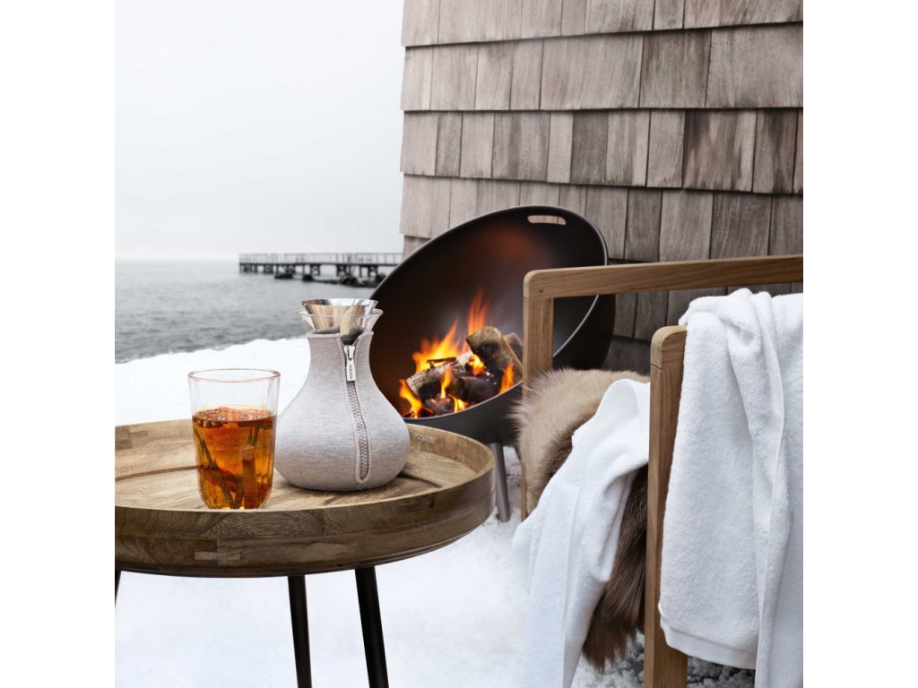 Eva Solo Tekanna med sil 1 l, med isolerande överdrag, grå Eva Solo