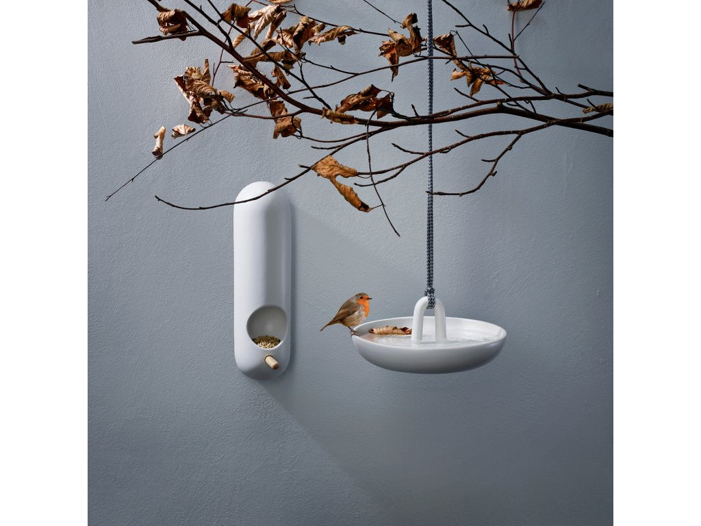 Eva Solo Fågelmatare eller fågelbad 25 cm, hängande, vit Eva Solo