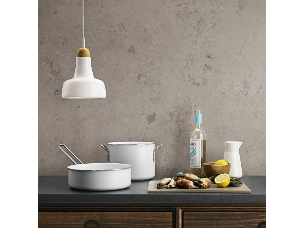 Eva Solo Stekpanna WHITE LINE 24 cm, non-stick, vit