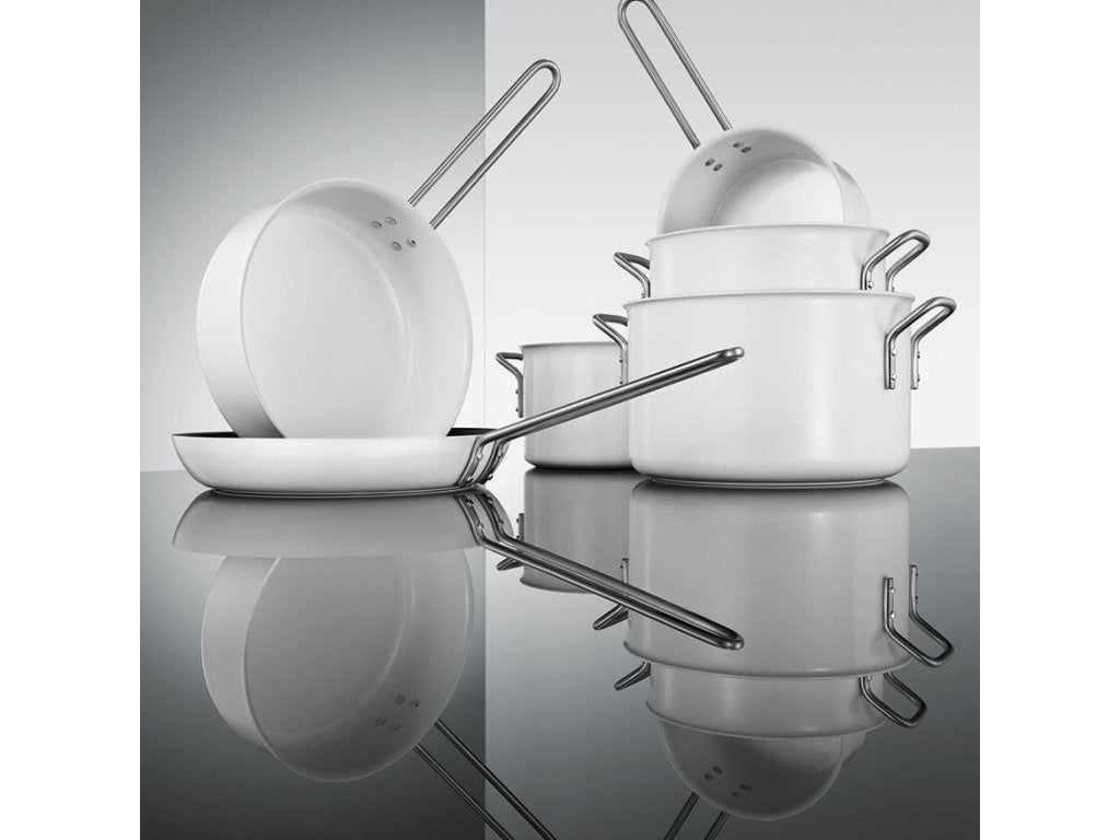 Eva Solo Stekpanna WHITE LINE 24 cm, non-stick, vit