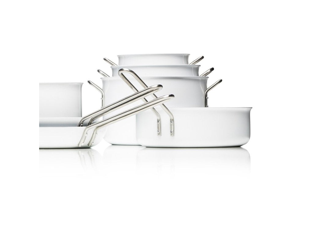 Eva Solo Stekpanna WHITE LINE 24 cm, non-stick, vit