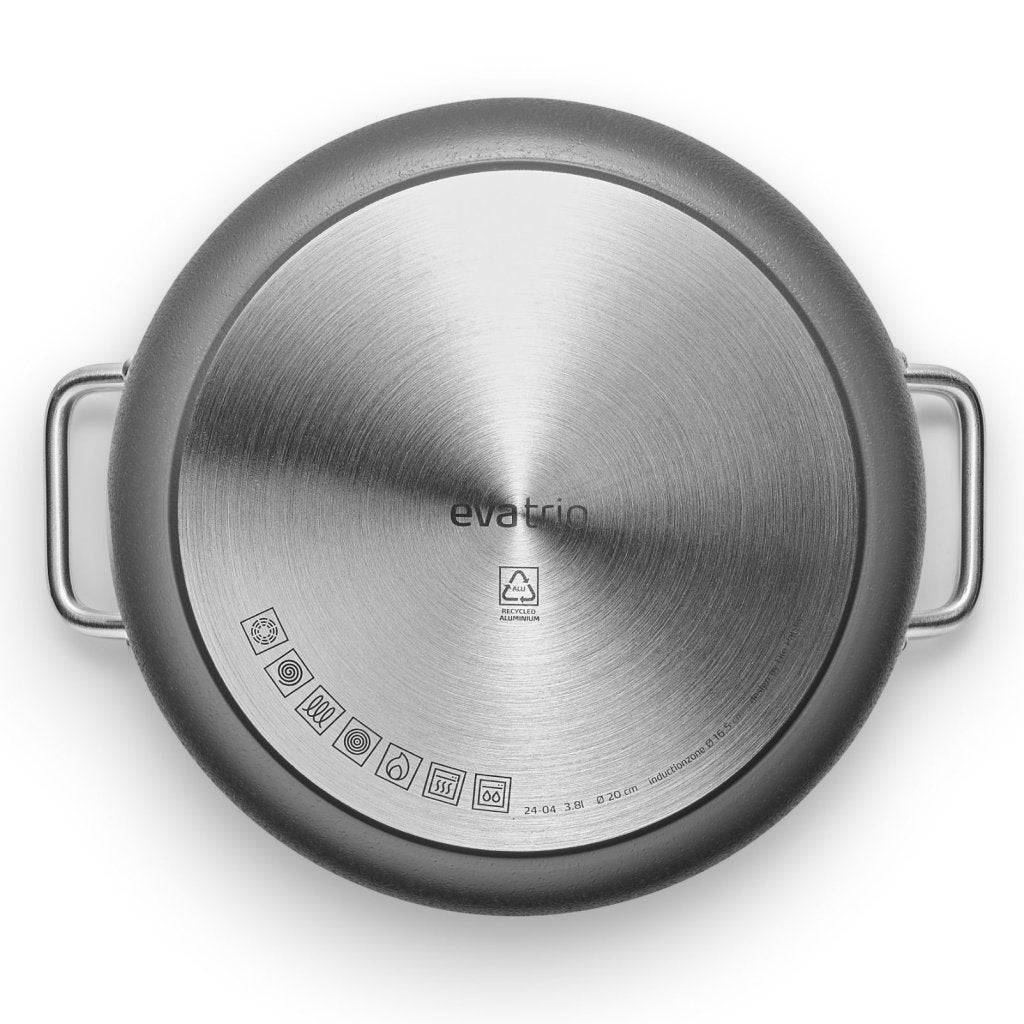 Eva Solo Gryta GREY LINE 20 cm, 4,8 l, aluminium