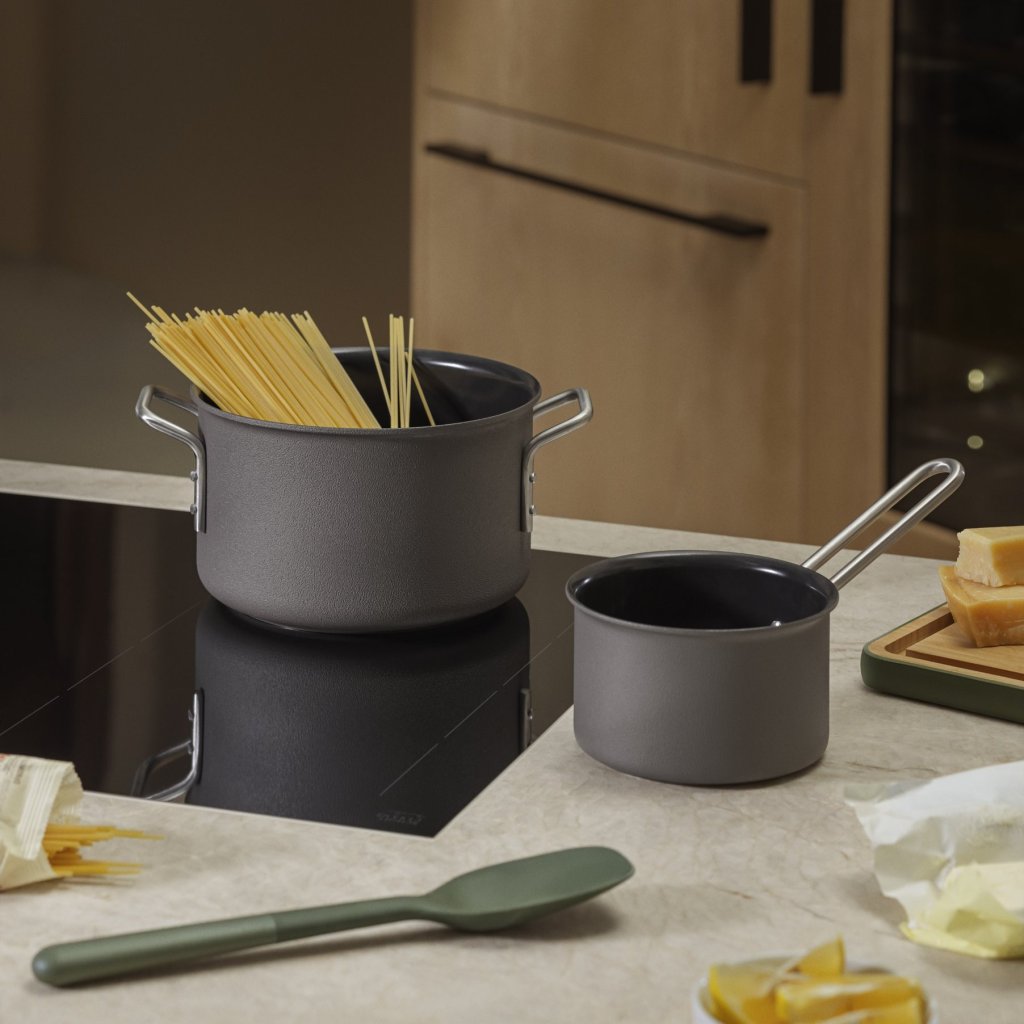 Eva Solo Kastrull GREY LINE 16 cm, 1,8 l, aluminium