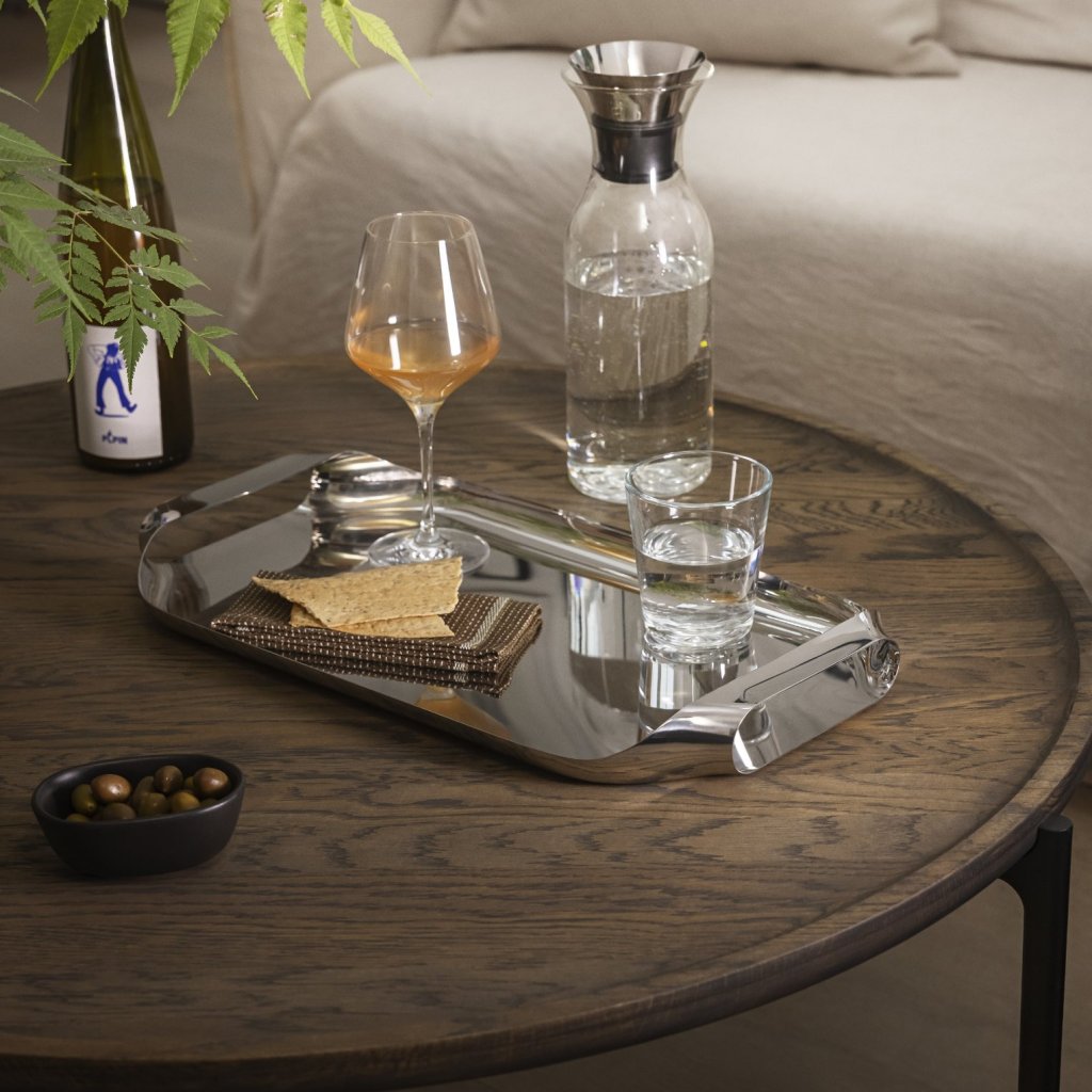 Eva Solo Serveringsbricka 43 x 25, silver, rostfritt stål