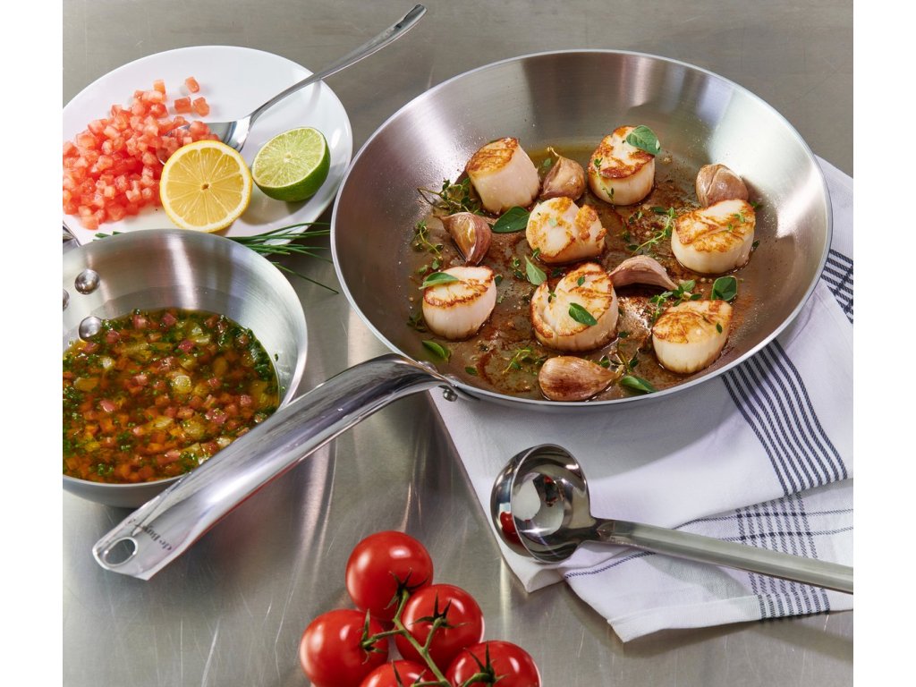 de Buyer Stekpanna ALCHIMY 24 cm, 2,5 l, rundad, rostfritt stål