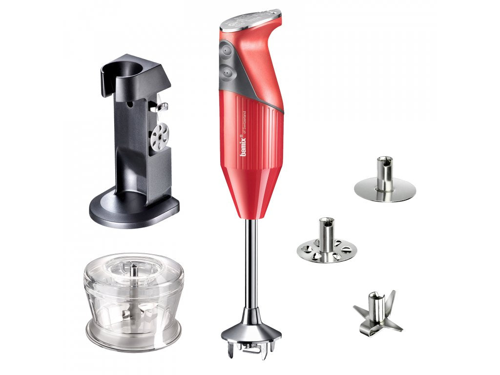 bamix Stavmixer DELUXE typ D, 200 W, röd, Bamix