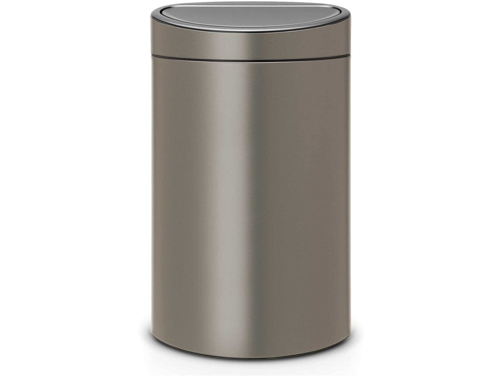 Brabantia Soptunna med trycklock TOUCH BIN NY 23 + 10 l, platina