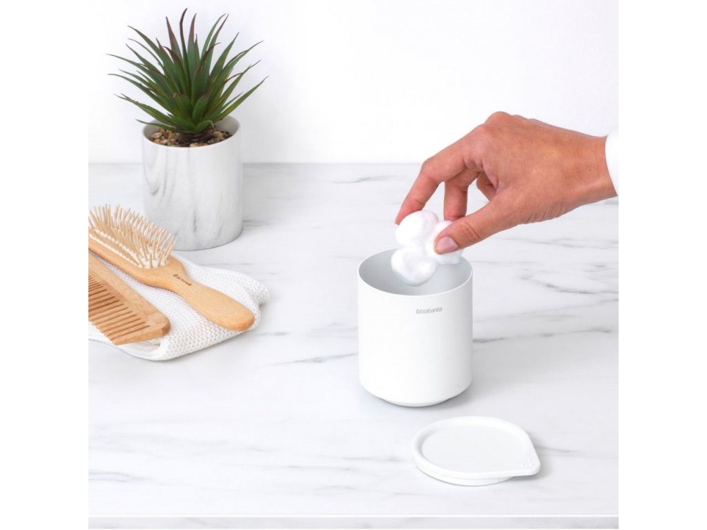 Brabantia Hållare för bomullsrondeller MINDSET, mineralvit
