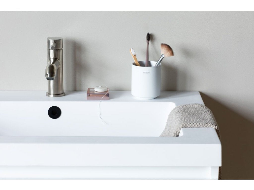 Brabantia Tandborstmugg MINDSET, mineralvit