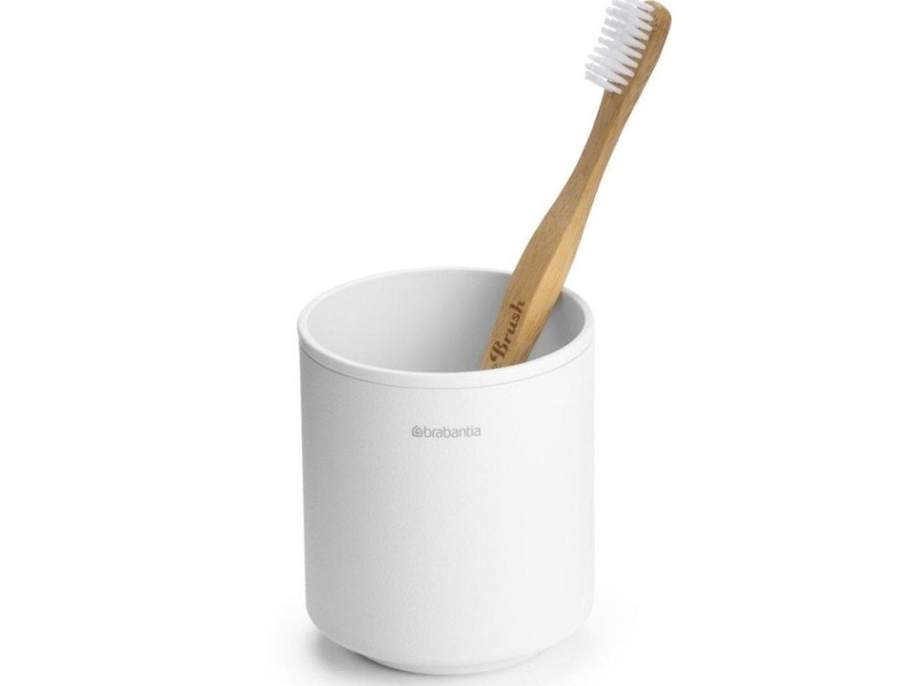 Brabantia Tandborstmugg MINDSET, mineralvit