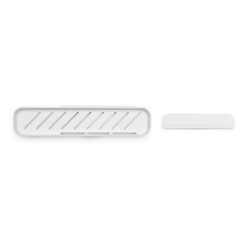 Brabantia Duschhylla MINDSET 42 cm, med duschskrapa, vit
