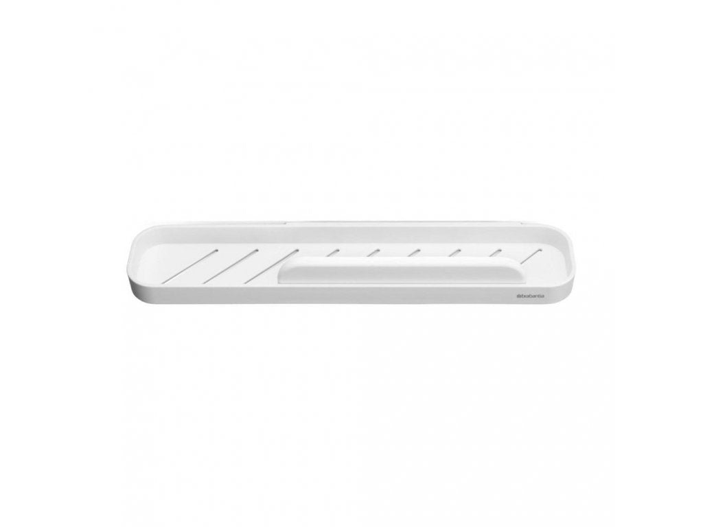 Brabantia Duschhylla MINDSET 42 cm, med duschskrapa, vit