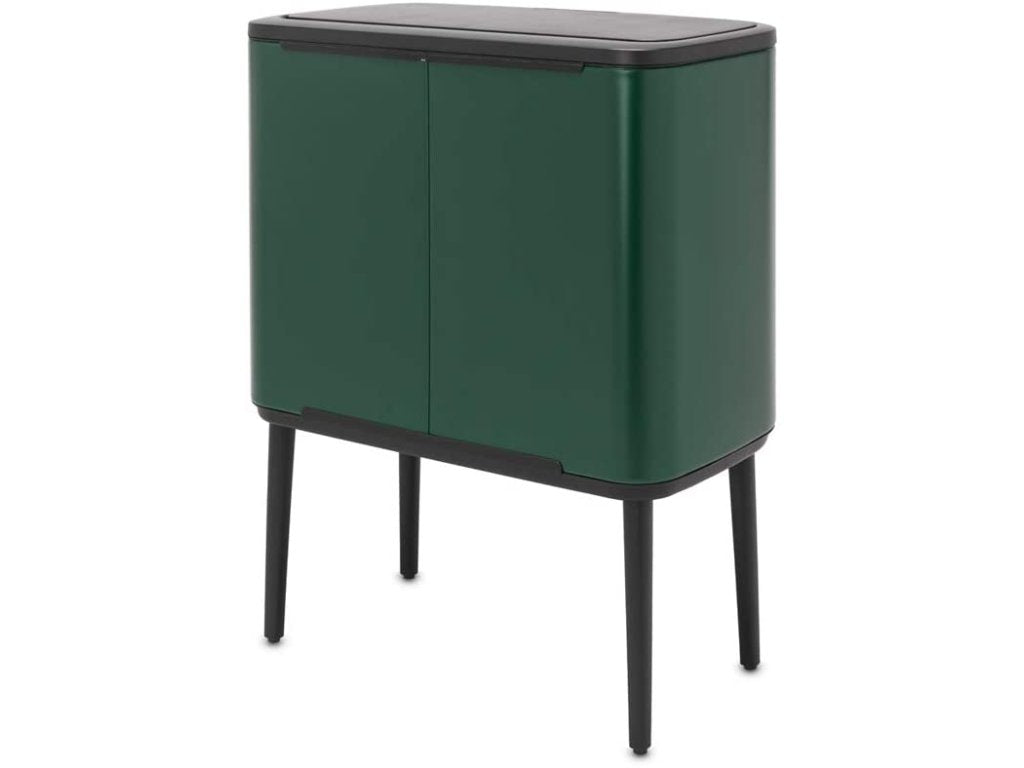 Brabantia Soptunna med trycklock BO TOUCH BIN 3 x 11 l, grön