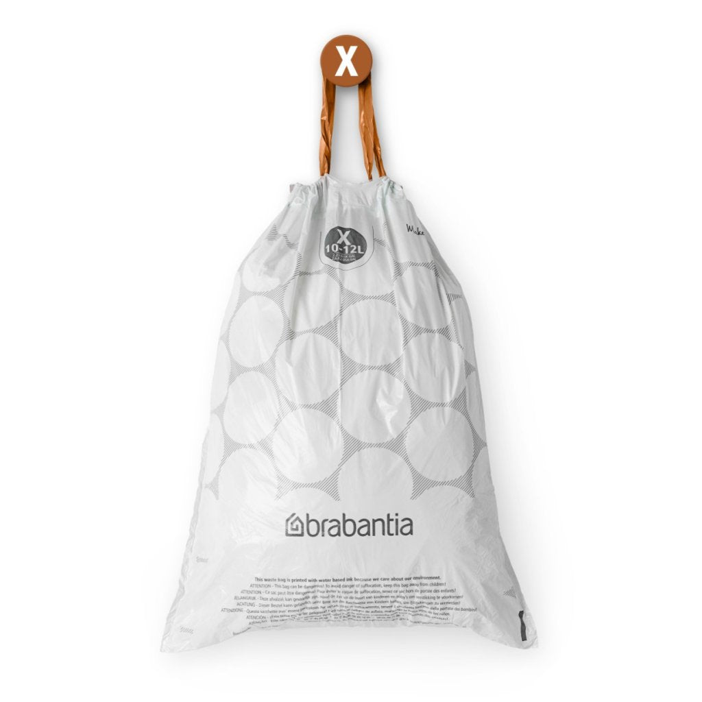Brabantia Soppåsar X PERFECTFIT 10-12 l, 200 st