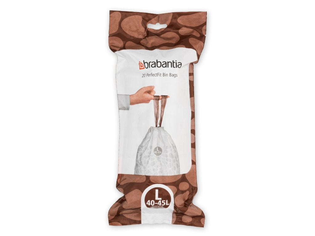 Brabantia Soppåsar L PERFECTFIT 40-45 l, 20 st