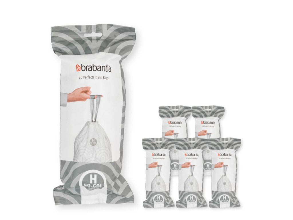 Brabantia Soppåsar H PERFECTFIT 50-60 l, 120 st