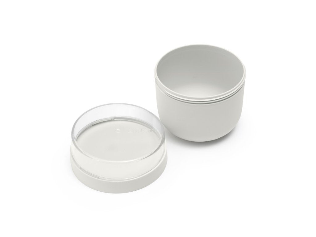 Brabantia Lunchskål MAKE & TAKE 500 ml, ljusgrå