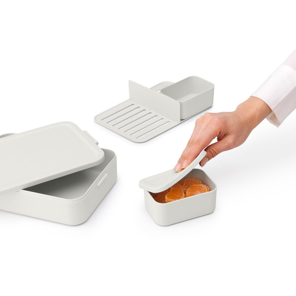 Brabantia Matlåda MAKE & TAKE BENTO 2 l, ljusgrå