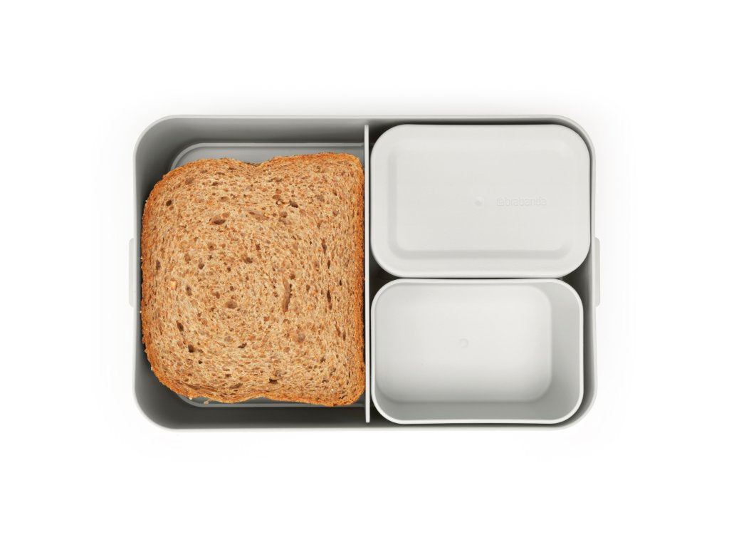 Brabantia Matlåda MAKE & TAKE BENTO 2 l, ljusgrå