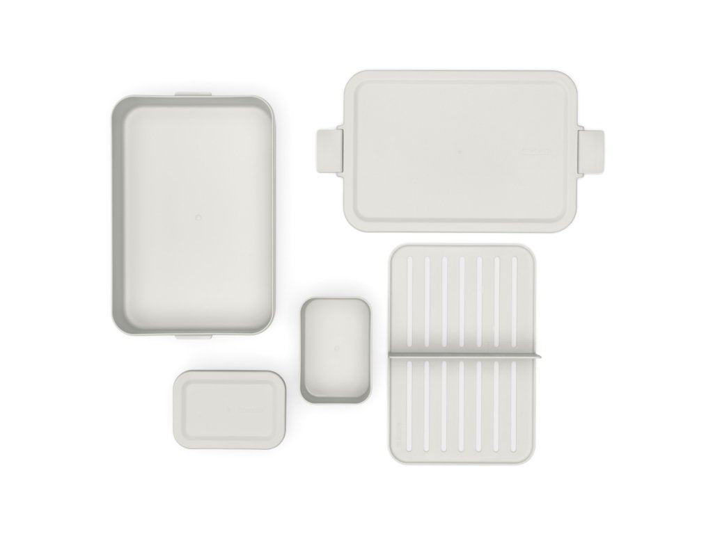 Brabantia Matlåda MAKE & TAKE BENTO 2 l, ljusgrå
