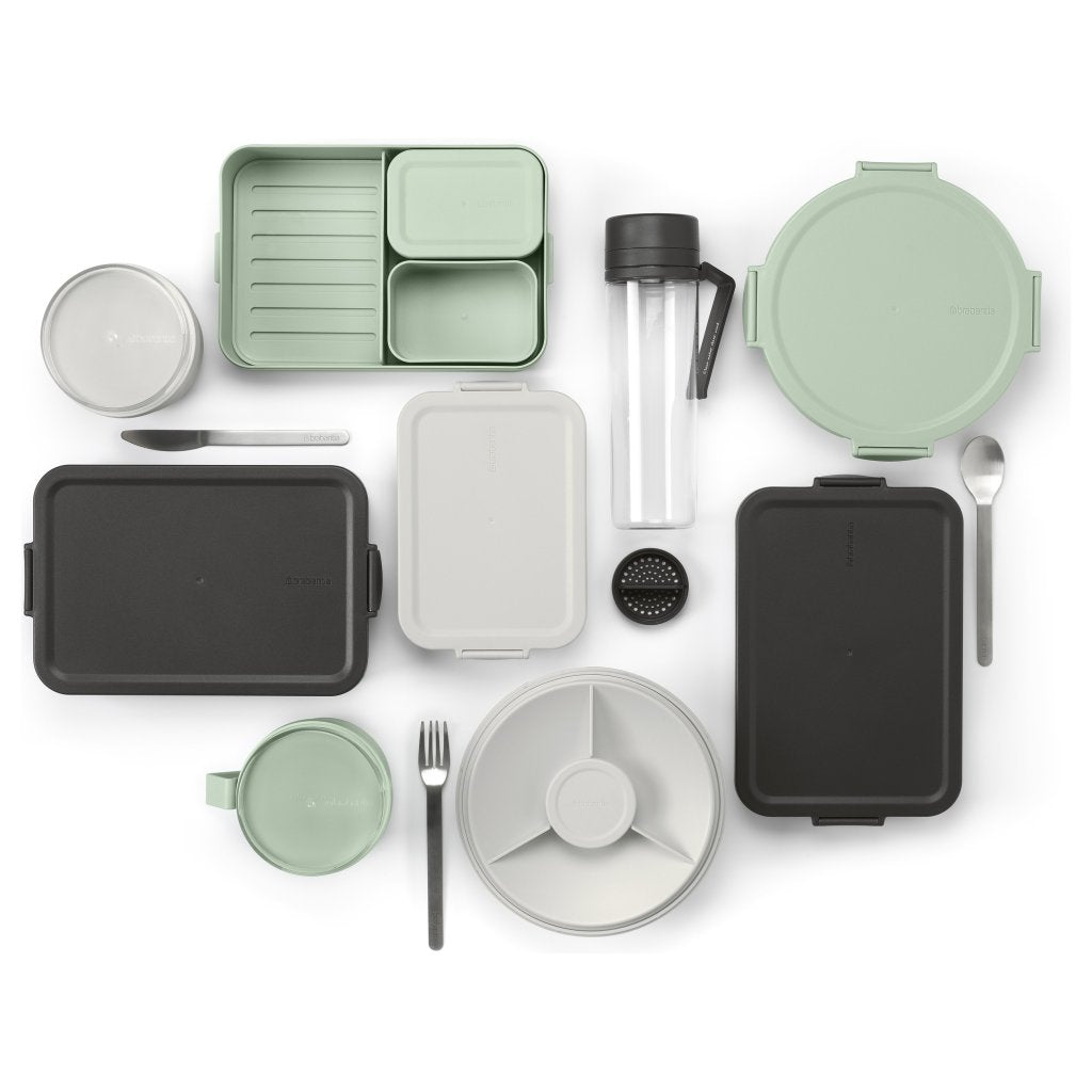 Brabantia Matlåda MAKE & TAKE 1,1 l, ljusgrå