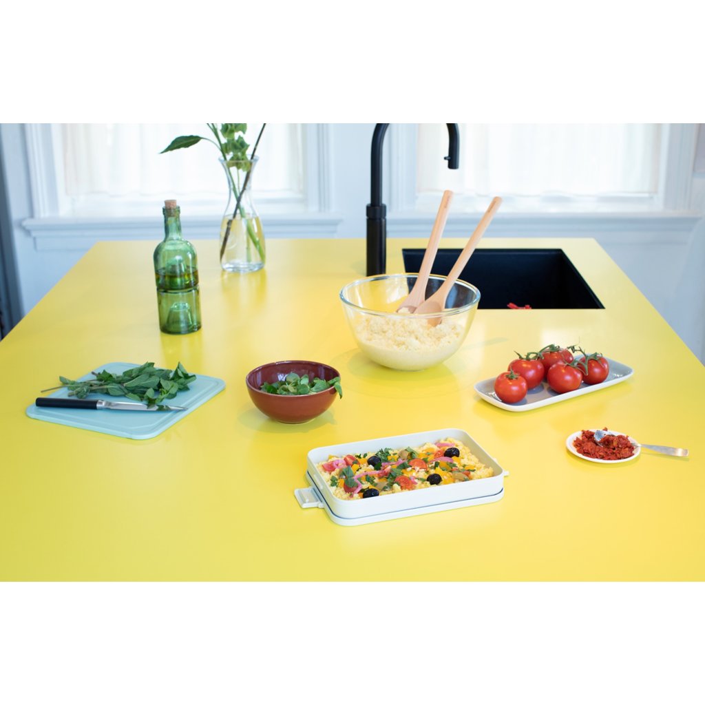 Brabantia Matlåda MAKE & TAKE platt, ljusgrå