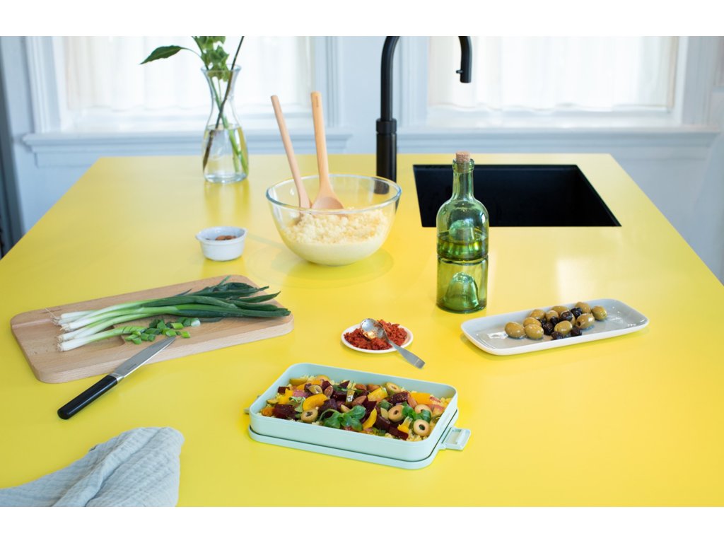Brabantia Lunchbox MAKE & TAKE, jade grön, plast