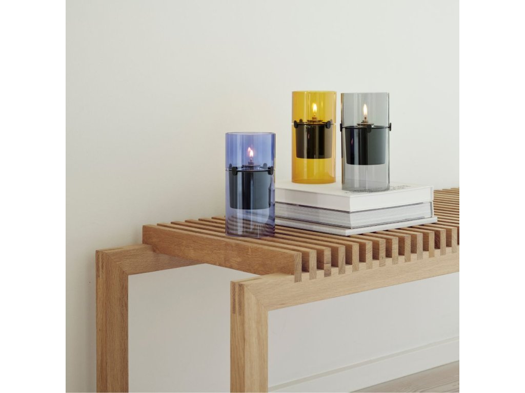 Stelton Oljelampa LUCIE 17,5 cm, bärnsten