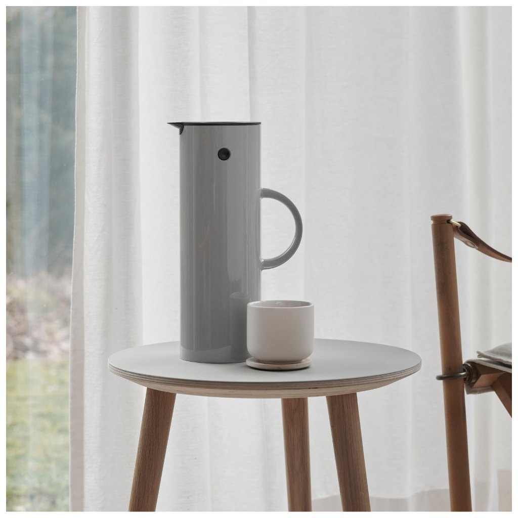 Stelton Termokanna EM77 1 l, ljusgrå