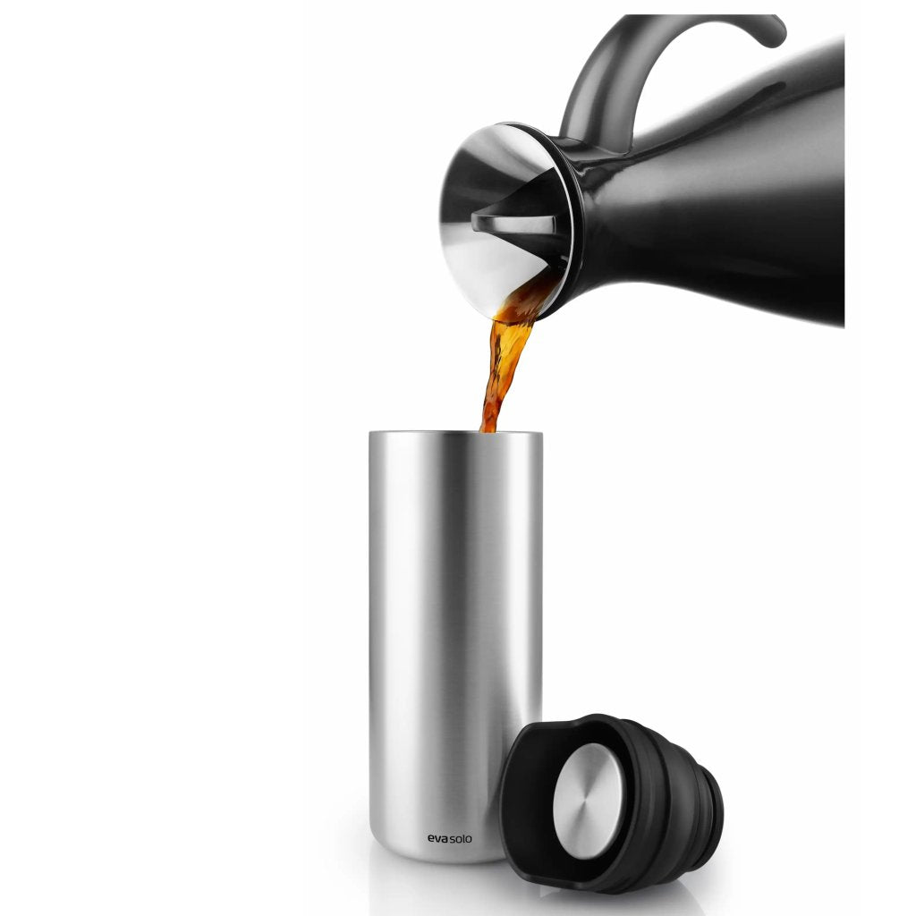 Eva Solo Resemugg URBAN TO GO 350 ml, svart lock, rostfritt stål