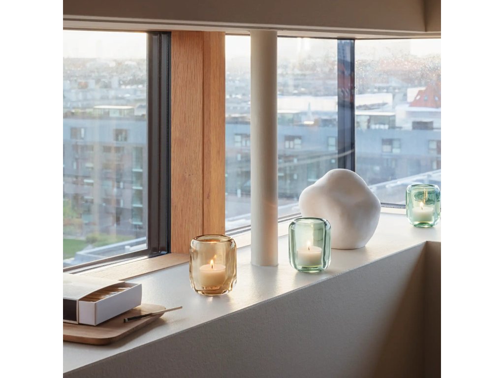 Eva Solo Värmeljushållare ACORN, set i 2 delar, grön