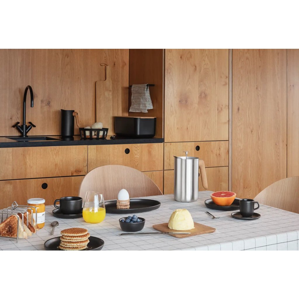 Eva Solo Serveringsfat NORDIC KITCHEN 36 cm, svart, stengods