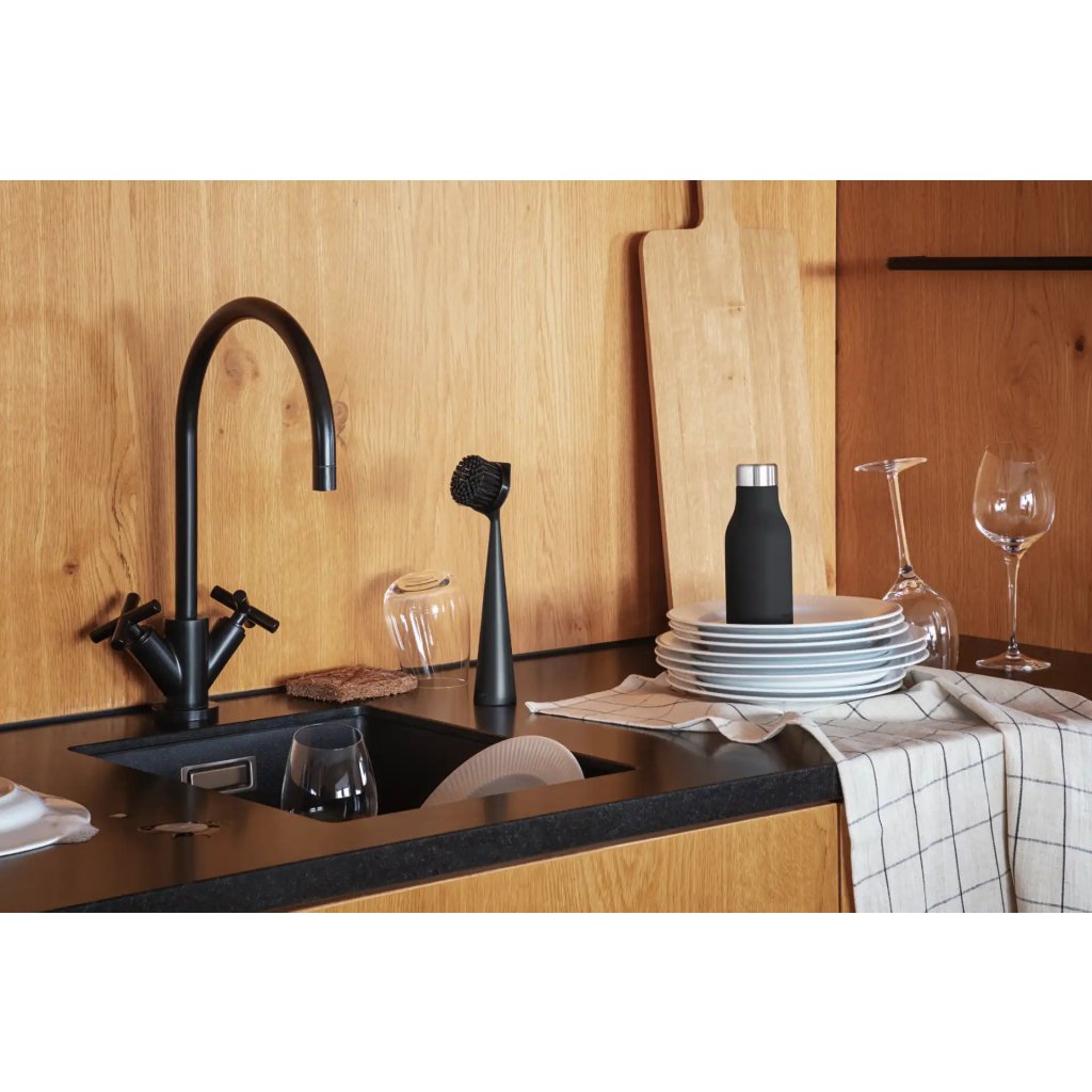 Eva Solo Diskborste 23 cm, svart, plast