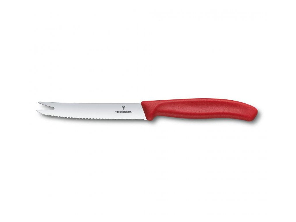Victorinox Ostkniv 11 cm, röd