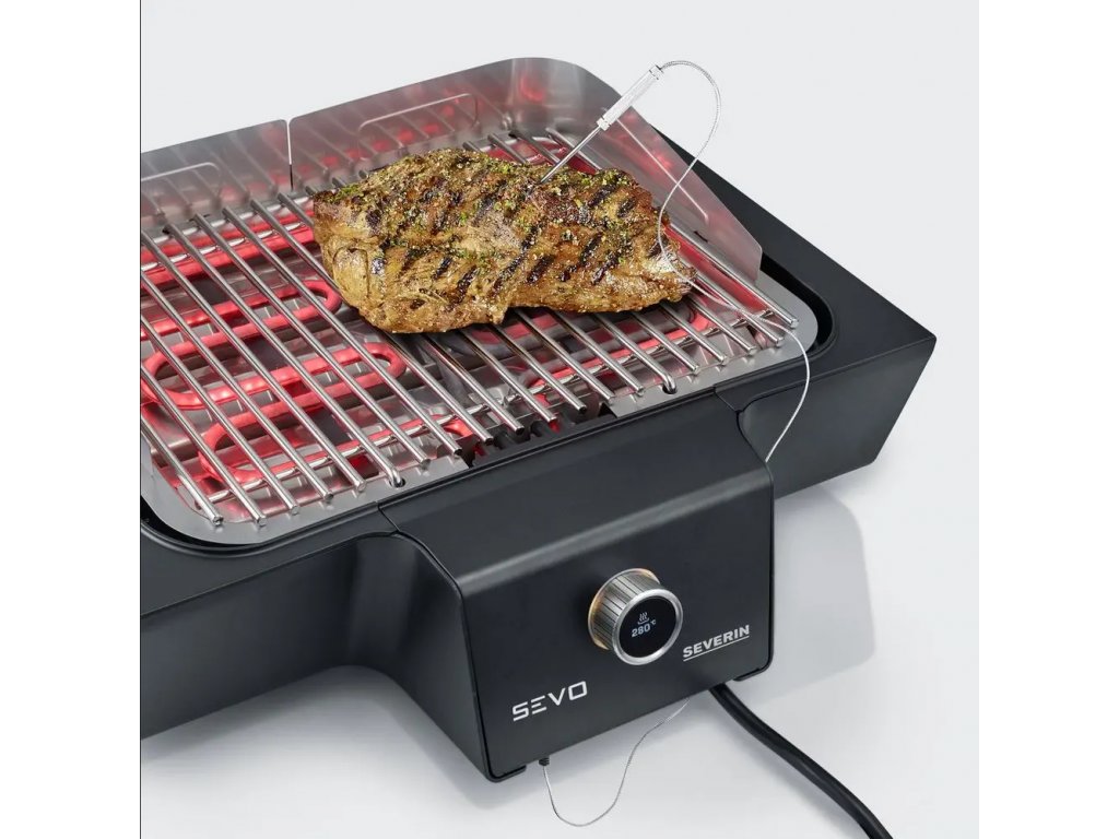 Severin Elektrisk utegrill PG 8105 SEVO GS, 3000 W