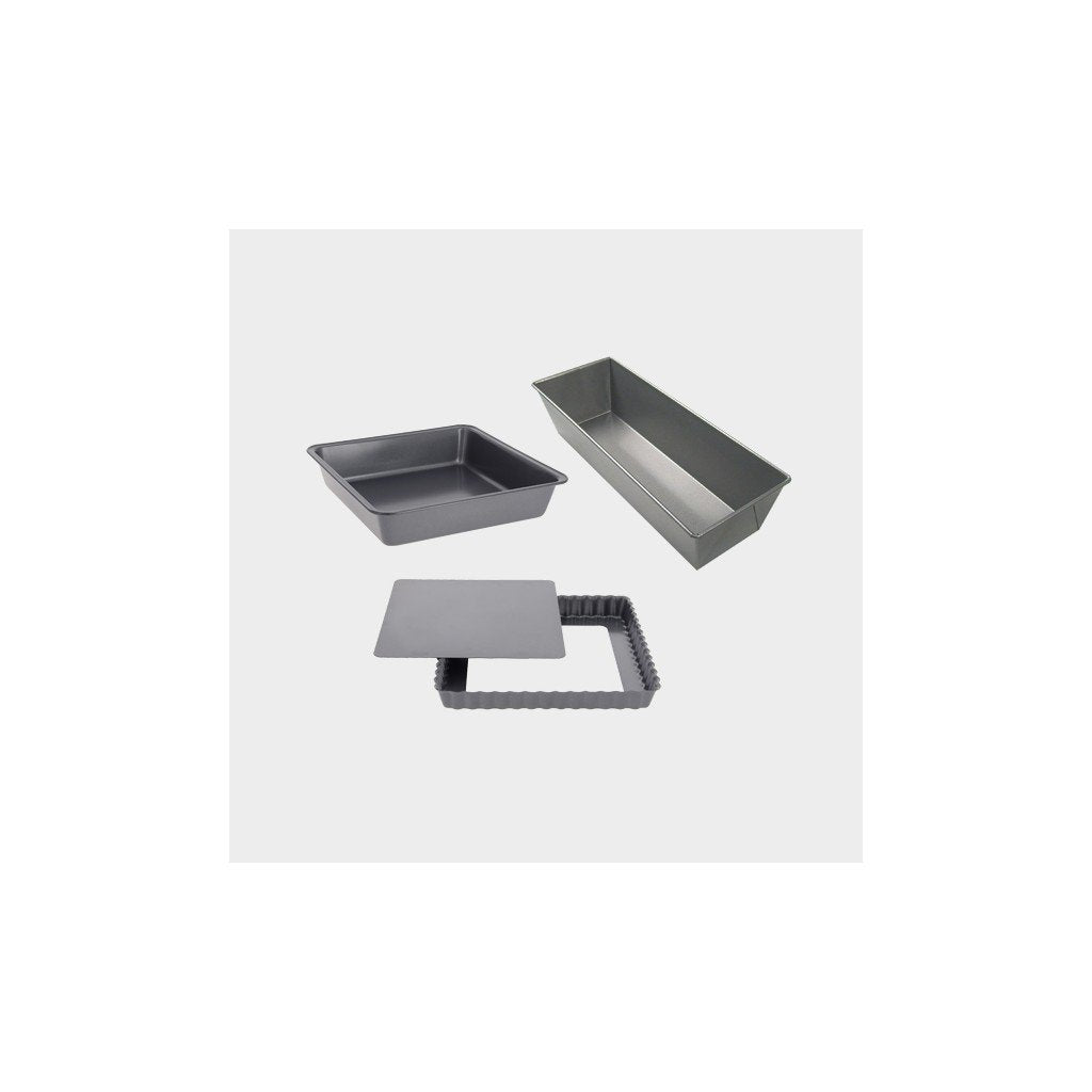 de Buyer Tårtformsset, 3 st, stål