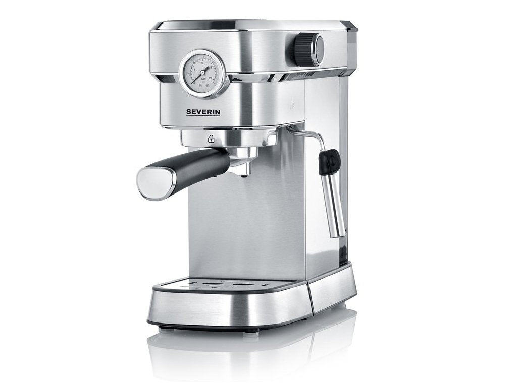 Severin Halvautomatisk kaffemaskin KA 5995, med baristatillbehörssats