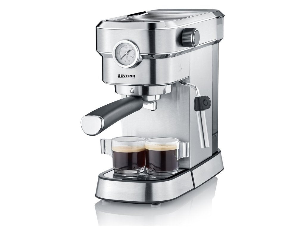 Severin Halvautomatisk kaffemaskin KA 5995, med baristatillbehörssats