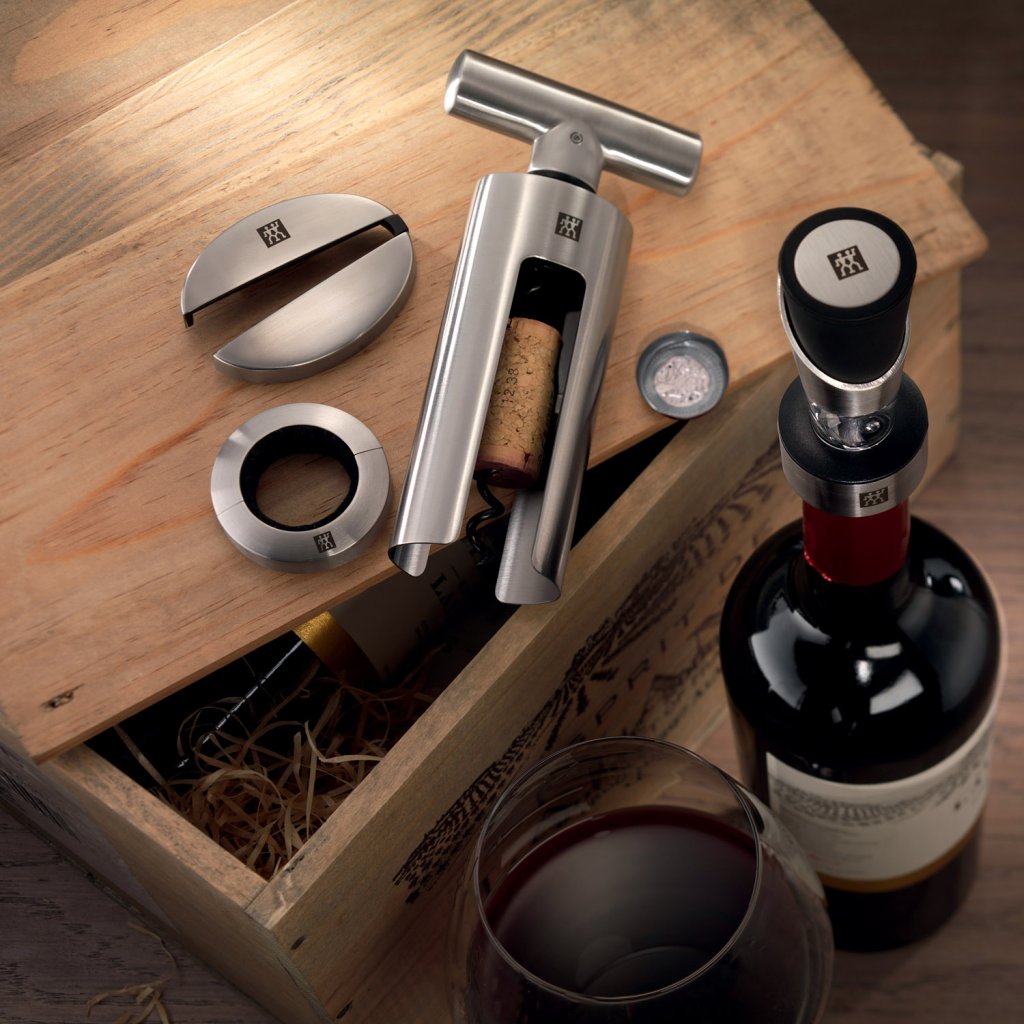 ZWILLING Vintillbehör i en SOMMELIER set, 4 st, Zwilling