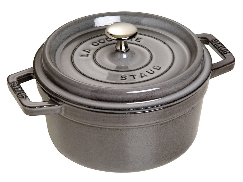 Staub Gryta 26 cm, grafitgrå, gjutjärn