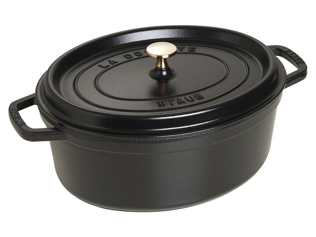 Staub Gryta 4,25 l, svart, gjutjärn