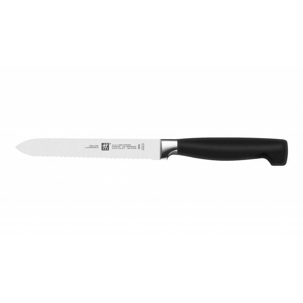 ZWILLING Knivblockset FOUR STAR, 6 st, med sax, Zwilling